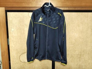 YONEX ヨネックス 練習着 バドミントン テニス 中古格安 国内正規品 O LL XL ジャージ リンダン LIN DAN 中国代表 限定モデル 黒黄イエロー