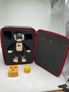 △ DeAGOSTINI デアゴスティーニ Robi ロビ 完成品 ロボット 専用キャリングケース付き　ジャンク品