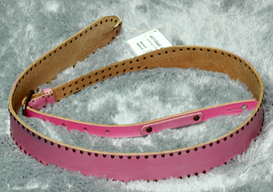 BUFFALO STRAPS / PINK バッファローストラップ 本皮製ストラップ 新品