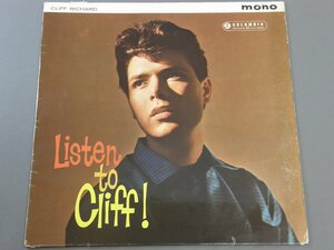 ★英LP CLIFF RICHARD/LISTEN TO CLIFF オリジナル☆