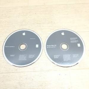 ♪送料185円 2枚組 Mac OS Install Disc2 Power Mac G5 Mac OS Install Disk1 現状品♪C25088