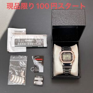 現品限り100円スタート 中古 CASIO カシオ G-SHOCK GMW-B5000D-1JF カシオ 電波ソーラー 腕時計 Bluetooth 稼働品　 ジーショック　メタル