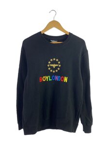 BOY LONDON◆スウェット/L/コットン/BLK//