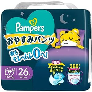 パンツ ビッグサイズパンパース オムツ 夜用 おやすみパンツ (12~17kg) 26枚