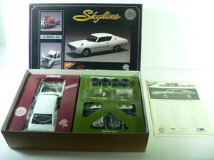 超希少 未組立品 Nichimo ニチモ 日本模型 1/20 ニッサン NISSAN Skyline HARDTOP 2000GT-X ’72 スカイライン リアーエンドにも栄光が