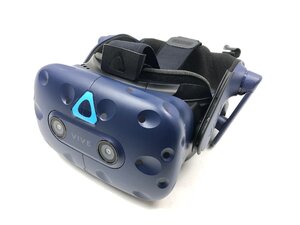 HTC VIVE Pro VRヘッドセット ヘッドマウントディスプレイ 映像機器 ジャンク バーチャルリアリティ 2Q29100 1円～ Y12063N