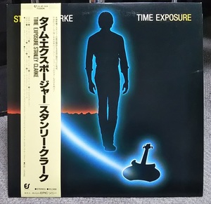 【Stanley Clarke・ Time Exposure（スタンリー・クラーク）・日本盤・再生確認済・自宅保管品】