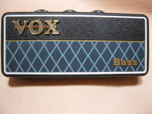 中古　VOX ヘッドフォン ベースアンプ amPlug Bass AP2-BS