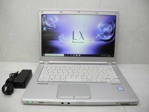 ☆1円☆第7世代☆CF-LX6RDPVS☆高解像度1920×1080☆累積6500☆Core i5 2.40GHz/8GB/SSD256GB/無線/Bluetooth/カメラ/Office/DtoD領域☆