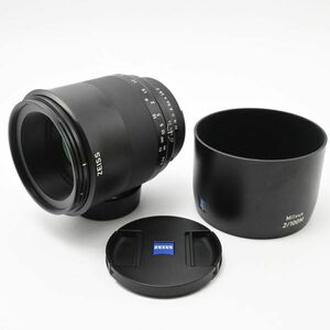 【超美品/動作◎】Zeiss Milvus 100mm f/2 フルフレームカメラレンズ Nikon Fマウント ZF.2用 ブラック