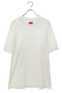 シュプリーム SUPREME 22SS Beaded Logo S/S Top サイズ:XL ビーズロゴTシャツ 中古 OM10