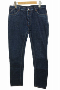 メゾンマルジェラ Maison Margiela 12SS SLIM DENIM PANTS SIZE46 S30LA0053 S30299 スリム フィット デニムパンツ ジーンズ インディゴ 24