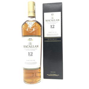 【中古】【未開栓】The MACALLAN ザ・マッカラン 12年 シェリーオークカスク 700ml 40％[240024423432]