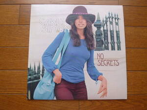 LP カーリー・サイモン　CARLY SIMON / NO SECRETS