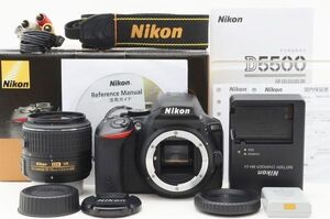 ☆良品☆ Nikon ニコン D5500 AF-S 18-55 VR Ⅱ レンズキット 元箱 付属品 ♯25010201