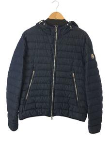 MONCLER◆CHAMOIX GIUBBOTTO/ダウンジャケット/4/コットン/NVY/無地/ZIND-15-5256