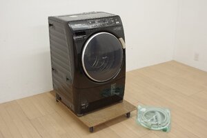 展示品 設置のみ未使用 パナソニック Panasonic ドラム式 洗濯乾燥機 NA-VD210L 洗濯6kg 乾燥3kg 2012年製 洗濯機 ブラック 中古 通電OK