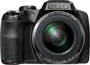 FUJIFILM デジタルカメラ S9900W ブラック S9900W B(中古品)