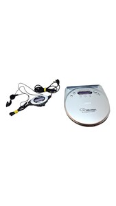 28070 SONY/ソニー/CDウォークマン/WALKMAN/ポータブル CDプレイヤー/シルバー/G-PROTECTION/D-E880イヤフォン