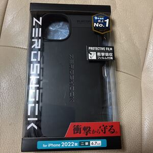 エレコム iPhone 14 Plus ケース カバー 耐衝撃 衝撃吸収 ZEROSHOCK