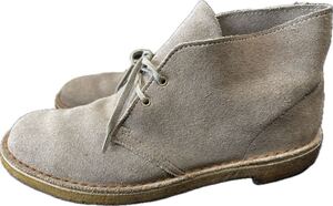 Clarks DESERT クラークス デザートブーツ クレープソール スエード　イングランド製