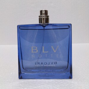 ブルガリ　ブルーノッテ　プールオム　オードトワレ　EDT 100ml BVLGARI BLV NOTTE POUR HOMME ブルー　ノッテ　蓋はありません　送料無料