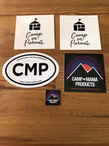 CAMP MANIA PRODUCTS ORIGINAL STICKER SET