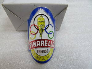 純正 ピナレロ PINARELLO ヘッドエンブレム（アルミ製・両面テープ付き）