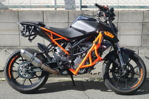  KTM 125DUKE　ABS　125デューク　39018ｋｍ エンジン　バンパー　スライダー