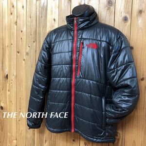 THE NORTH FACE /ノースフェイス /メンズ95(M) 長袖 ナイロンジャケット 中綿ジャケット ロゴ刺繍 アウトドア キャンプ 古着 アウター