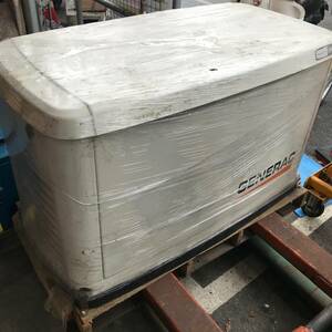 【美品／店頭受取り限定】GENERAC ガーディアン 非常用発電機 G508 8.0kVA 50Hz LPガス/都市ガス使用 現場未使用