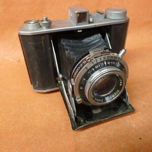 d★547 Olympus Six 蛇腹カメラ Zuiko F.C. 1:2.8 F=7.5cm COPAL シャッターOK/60