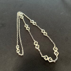 q2089 ヴィンテージ GIVENCHY ジバンシー ネックレス ペンダント シルバーカラー 上品 アクセサリー レディース