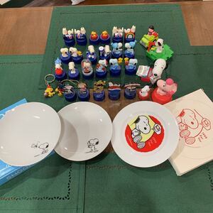 SNOOPY スヌーピー / 小皿 ボトルキャップ グッズ まとめ売り/ ペプシ ローソン サーティワン