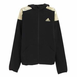 送料無料 新品 adidas ストレッチ ウーブンジャケット 160