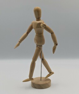 デッサン人形 木製 球体関節人形 高さ約21㎝ マネキン