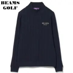 BEAMS GOLF PURPLE LABEL / ケーブルタートルネック裏付き