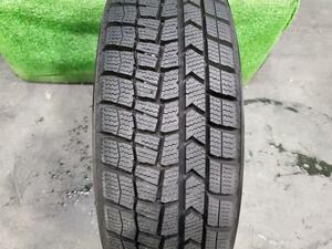 シマ★ 中古 冬 タイヤ 1本 スタッドレス 155/65R13 73Q ダンロップ ウィンターマックス WM02 2022年 約8分