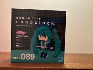 ナノブロック nanoblock NBH 初音ミク　NBH_089 未使用