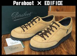 送料無料 特価即決【未使用】 Paraboot × EDIFICE ★ SIERRA スエード ブーツ (6.5/25cm) ★ パラブーツ 別注 シエラ 税込定価5万600円 