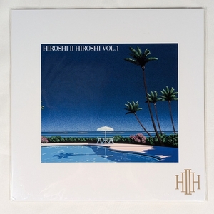 藤原ヒロシ/川辺ヒロシ HIROSHI II HIROSHI VOL.1 (CLEAR BLUE VINYL) アナログレコード HRLP258