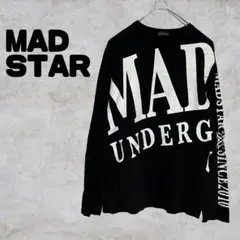 《MAD STAR》ロンＴ Tシャツ 長袖 プリント