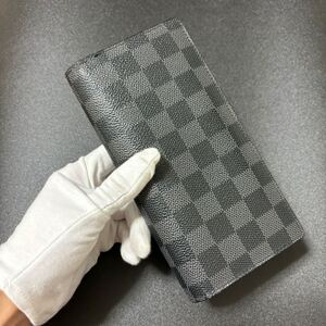 c40 ブラザ　ダミエグラフィット　長財布　ルイヴィトン　ブラック　LOUIS VUITTON