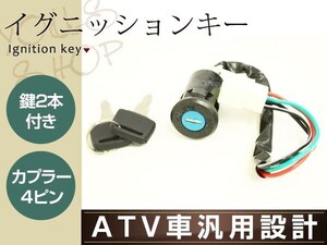 中華モンキー イグニッションキー 汎用 モンキー ATV イグニッションキー キー2本 ほとんどの50cc,70cc,90cc,110cc,150cc,250cc