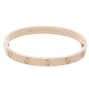 カルティエ 新型 LOVE BRACELET/ラブブレス サイズ:16 18KPGラブブレスレット 中古 SS13