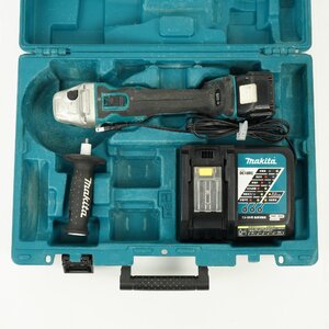 makita マキタ 100mm充電式ディスクグラインダ GA404DN バッテリ BL1860B 充電器 DC18RC [B3591]