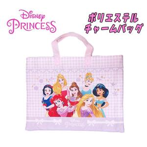 Disney ディズニー プリンセス ポリエステル レッスンバッグ チャームバッグ サブバッグ 手提げかばん ピンク 03