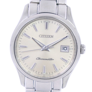 CITIZEN ザ・シチズン A660-T006892 CTQ57-0952 腕時計 チタン クオーツ シャンパンゴールド文字盤【14220301】中古