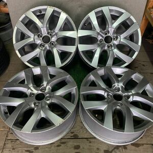 シトロエン純正ホイール 18インチ 18×7J OFF:+26 PCD;108-5H ハブ径;約63mm 傷あり、ガリ傷あり、錆びあり 4本 