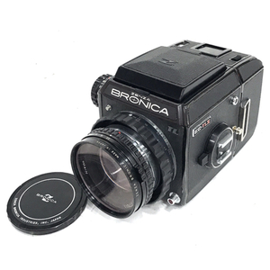 ZENZA BRONICA EC TL II Nikon NIKKOR-H・C 1:2.8 75mm 中判カメラ フィルムカメラ マニュアルフォーカス QR054-255